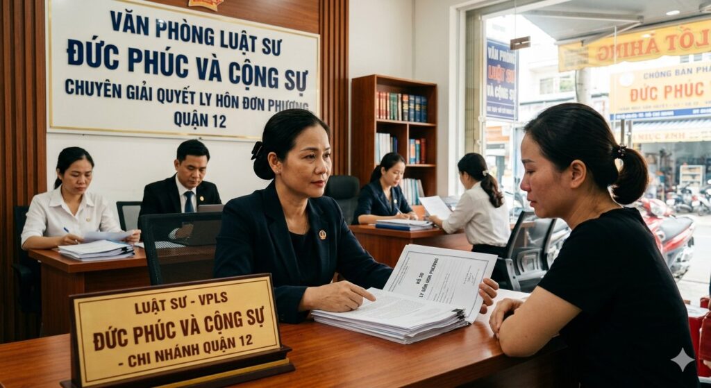 Luật sư ly hôn quận 12