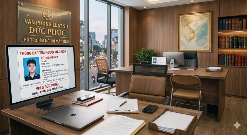 THỦ TỤC TÌM NGƯỜI MẤT TÍCH